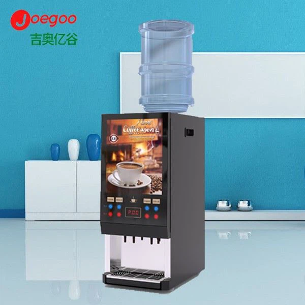 3-zeiliger LED-kommerzieller Instant-Kaffeeautomat