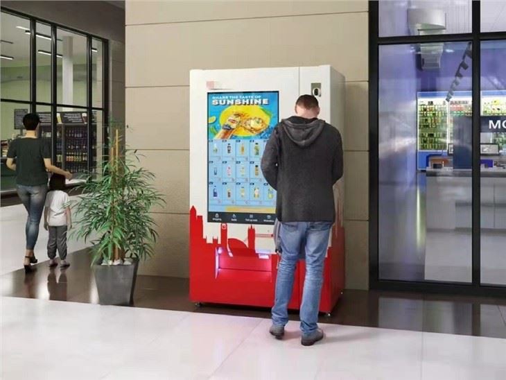 Touch Screen Vending Machine